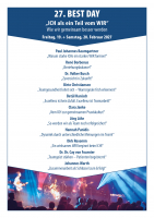 27. Best Day „ICH als ein Teil vom WIR – Wie wir gemeinsam besser werden“ - Kurs: 5700